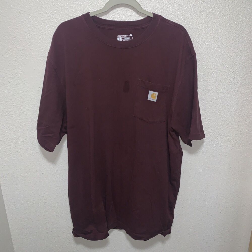 Carhartt Men’s Shirt Size XLT Maroon